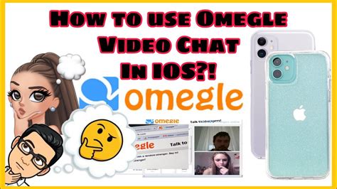 how to use omegle chat on iphone